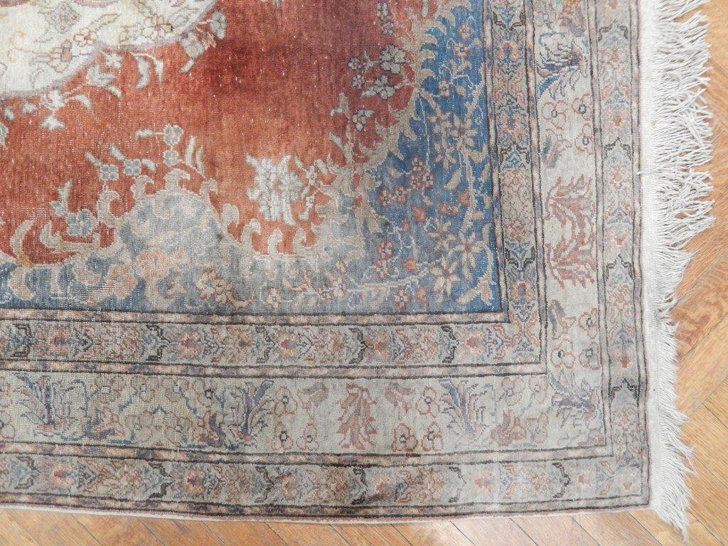 5x7 Antique Persian Silk Rug - Iran - bestrugplace