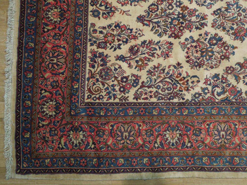 7x10 Authentic Hand-Knotted Fine Quality Persian Sarouk Rug - Iran - bestrugplace