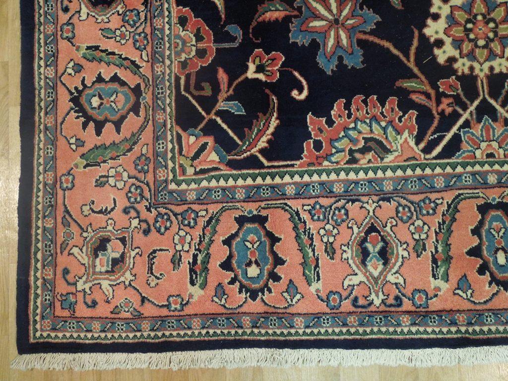 7x11 Authentic Hand Knotted Fine Persian Tabriz Rug - Iran - bestrugplace