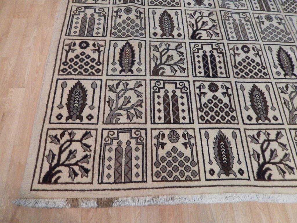 7x10 Authentic Hand Knotted Semi-Antique Persian Bakhtiari Rug - Iran - bestrugplace