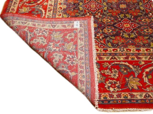 9.3 x 13.6 Multi Color Semi Antique Persian Mahal Rug 1495