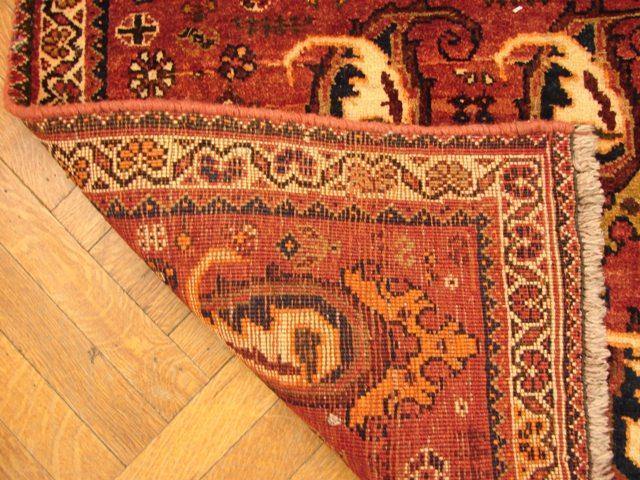5x6 Authentic Handmade Semi Antique Persian Shiraz Tribal Rug-1940 - bestrugplace