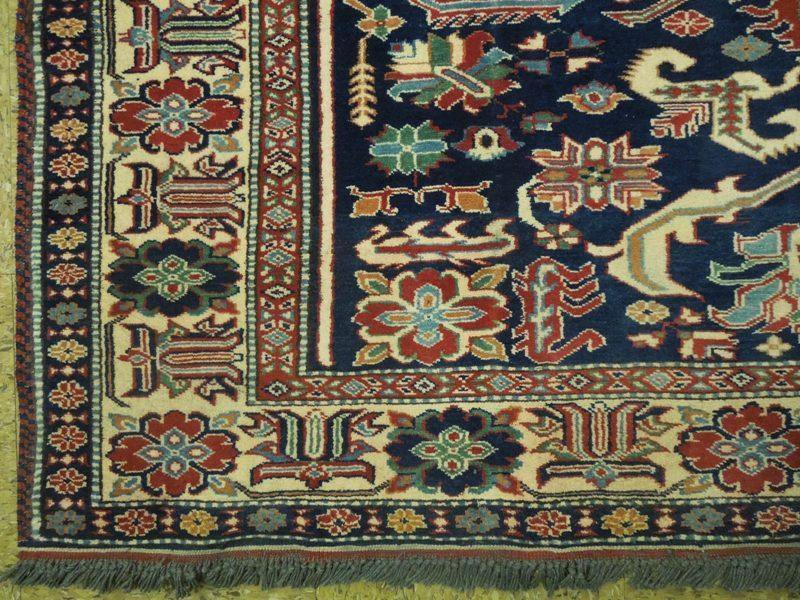 Stunning 5x6 Authentic Handmade Kazak Rug - Pakistan - bestrugplace