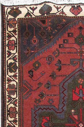 Luxurious 4x6 Authentic Hand-knotted Persian Hamadan Rug - Iran - bestrugplace