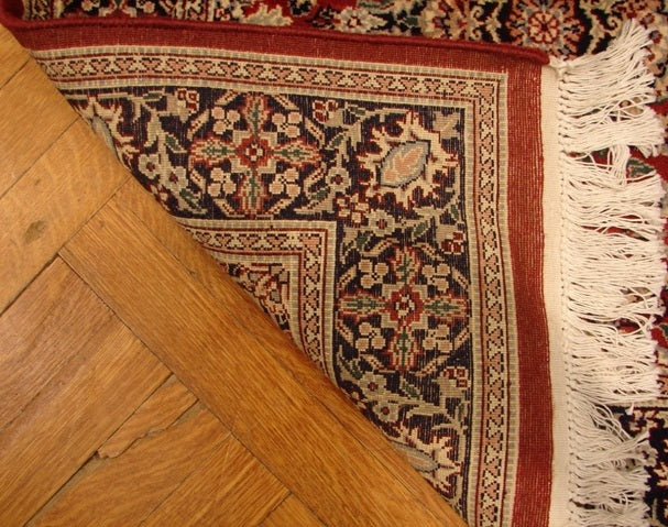 2' x 10' Red Persian Tabriz Runner Rug 15085