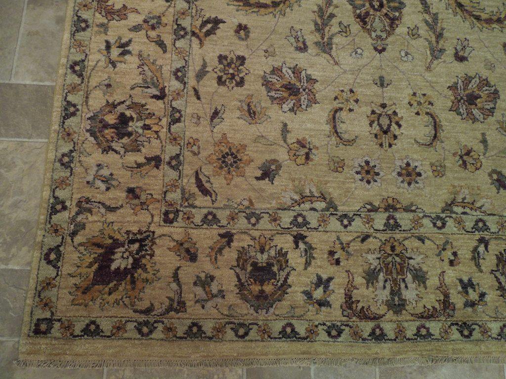 6x9 Vegetable Dyed Chobi Rug - India - bestrugplace