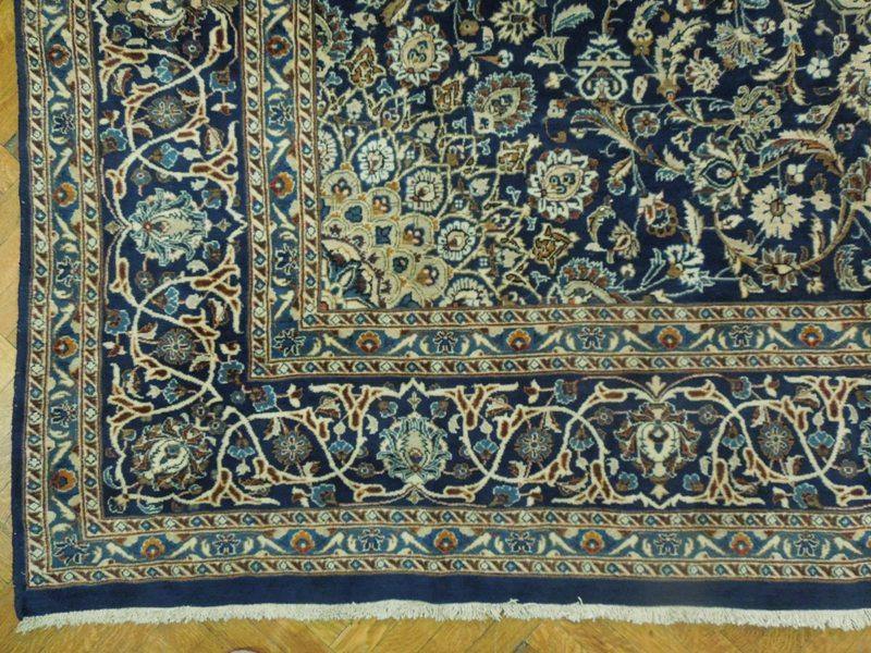 9x13 Authentic Handmade Persian Kashan Rug-Iran - bestrugplace