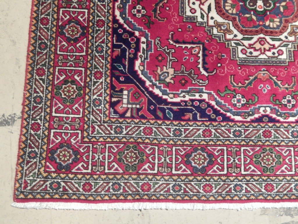 4' x 7' Red-Semi-Antique-Persian-Bakhtiari-Rug .jpg