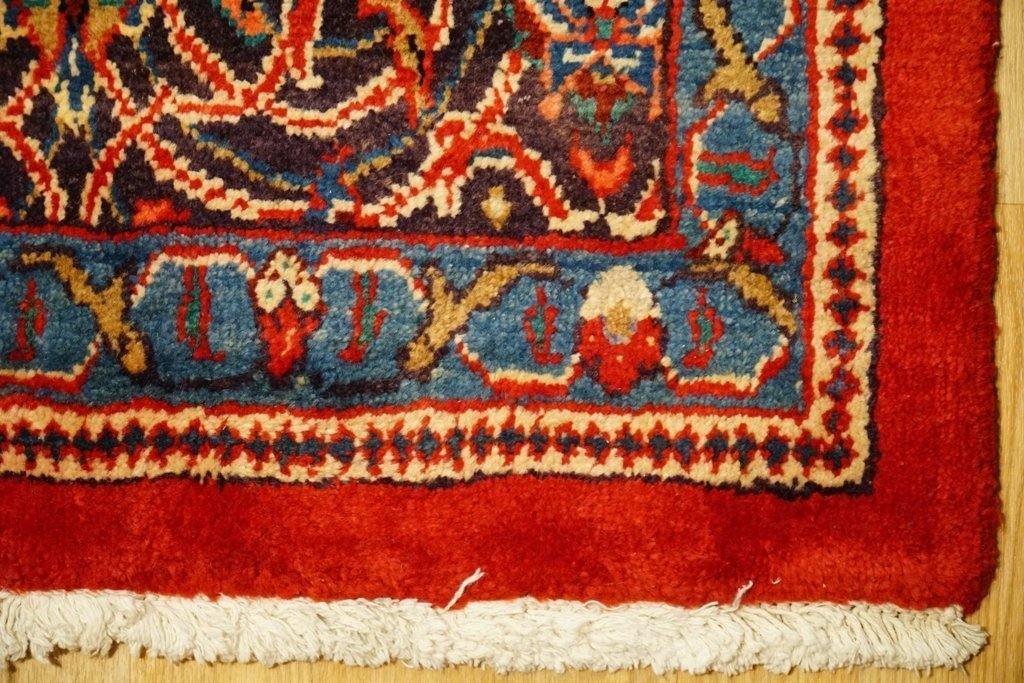 10x13 Quality Hand Knotted Semi-Antique Persian Sarouk Rug - Iran #74728 - bestrugplace