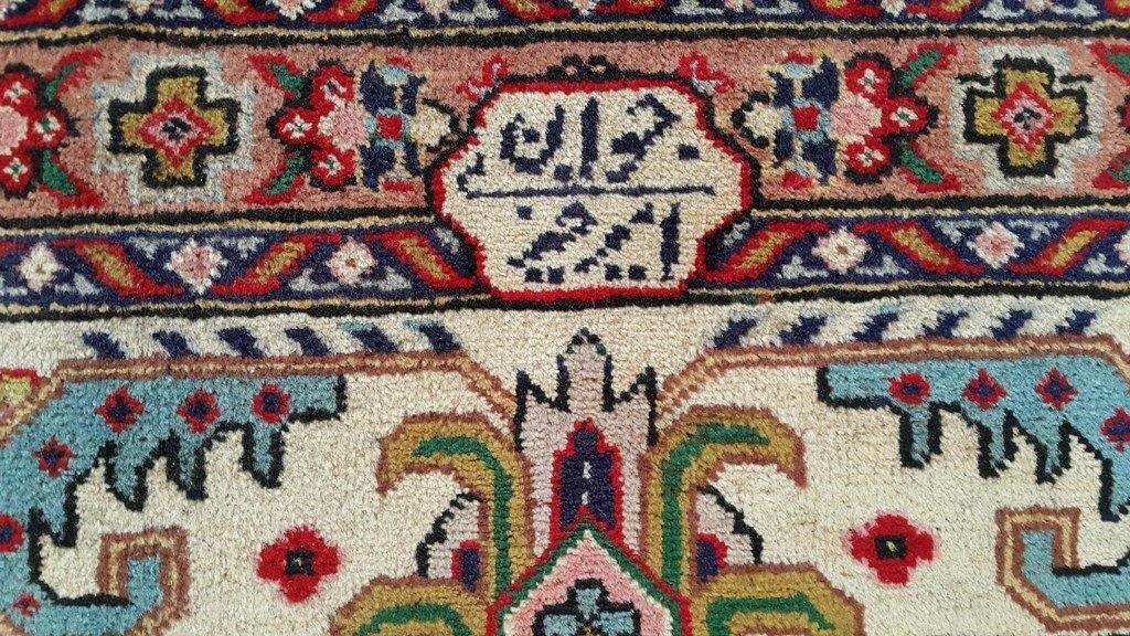 10x13 Authentic Hand Knotted Persian Tabriz Rug - Iran - bestrugplace