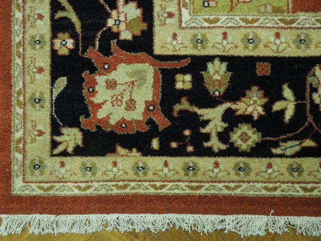 Fascinating 10x10 Authentic Handmade Oushak Rug-India - bestrugplace