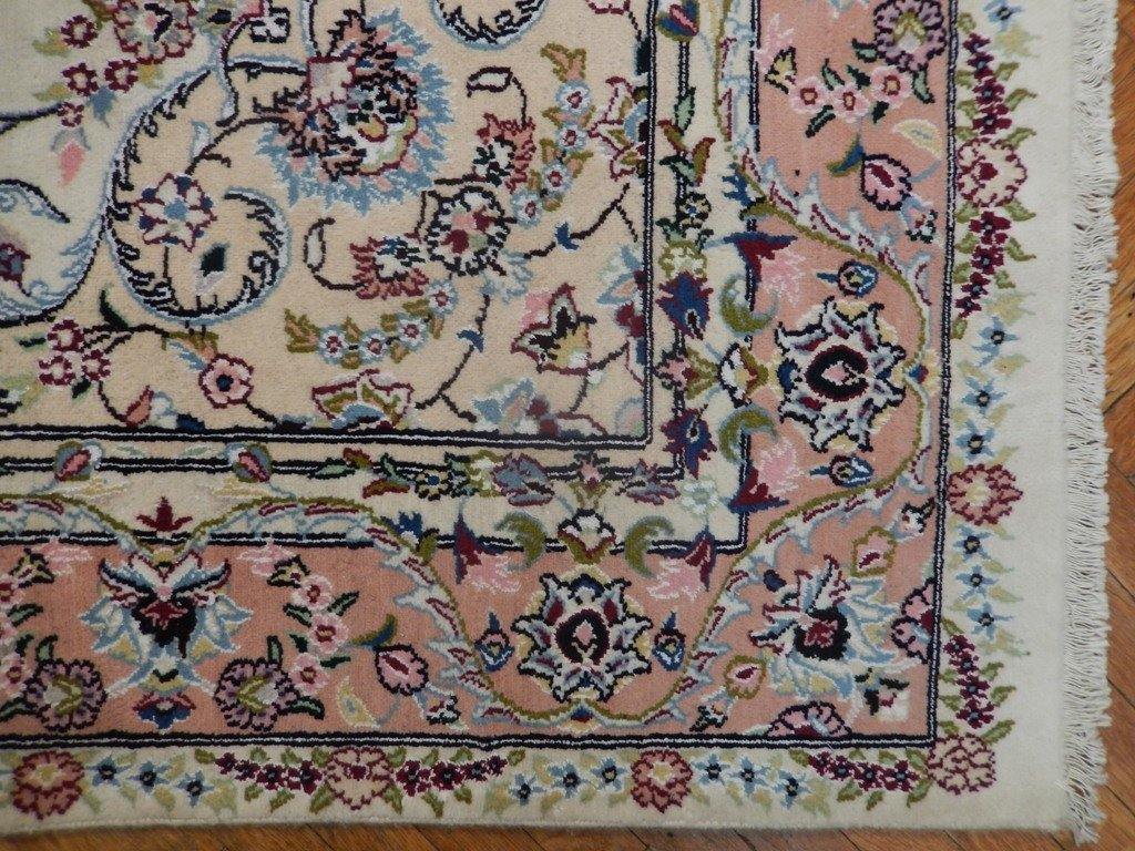 7x10 Authentic Handmade Signed Wool & Silk Persian Tabriz Rug - Iran - bestrugplace