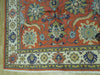 Load image into Gallery viewer, 7 x 10.6 Terra Cotta Color Fine Persian Soltanabad Mahal Rug 72423