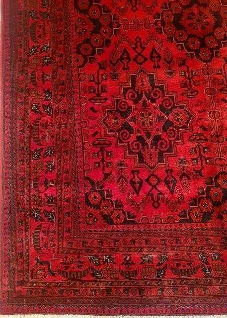Stunning 9x7 Authentic Hand-knotted Khal Momadi Rug - Pakistan - bestrugplace