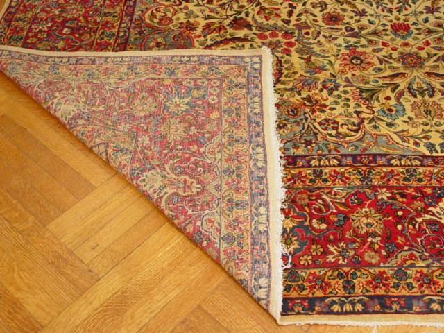 10' x 19' LARGE Antique Persian Kerman LAVAR Rug 367 - bestrugplace