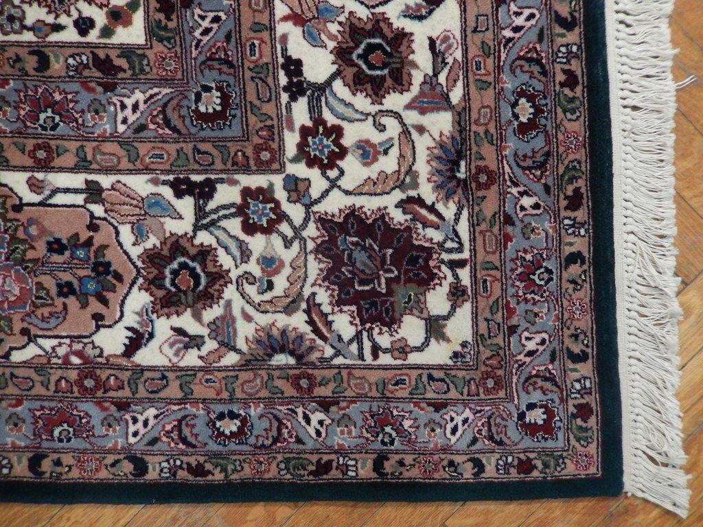 8x12 Wool & Silk Sino Tabriz Rug - China - bestrugplace