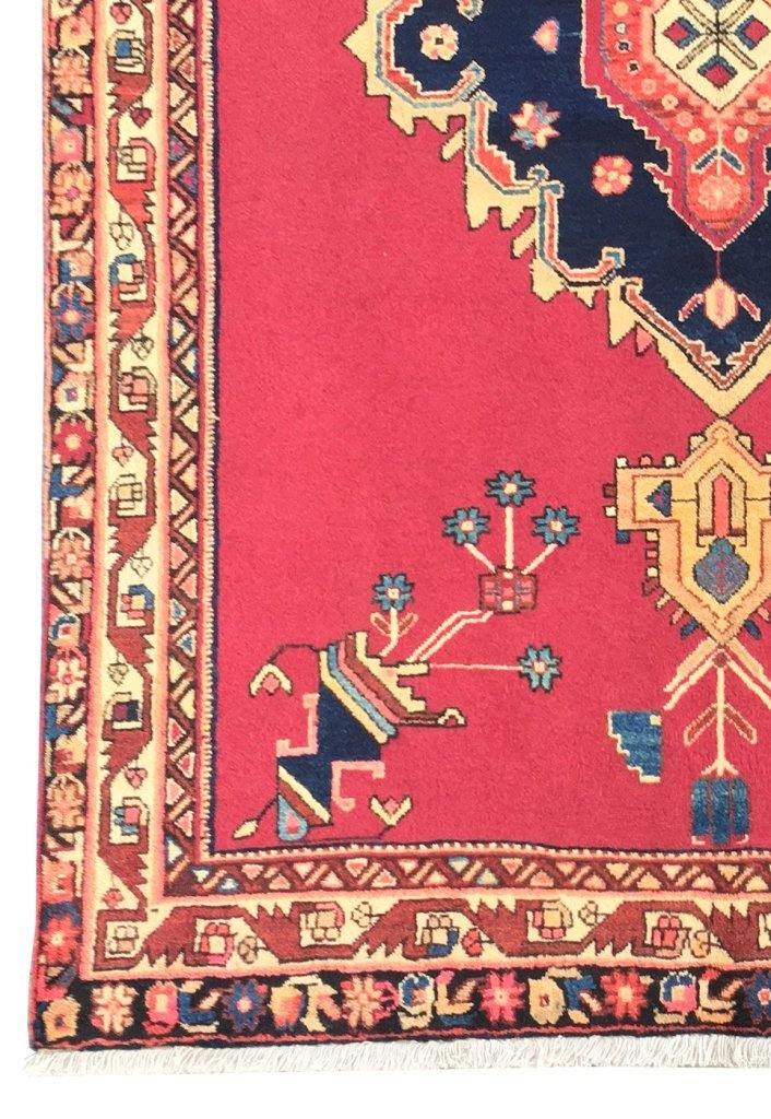 5x7 Authentic Hand-knotted Persian Sirjan Rug - Iran - bestrugplace