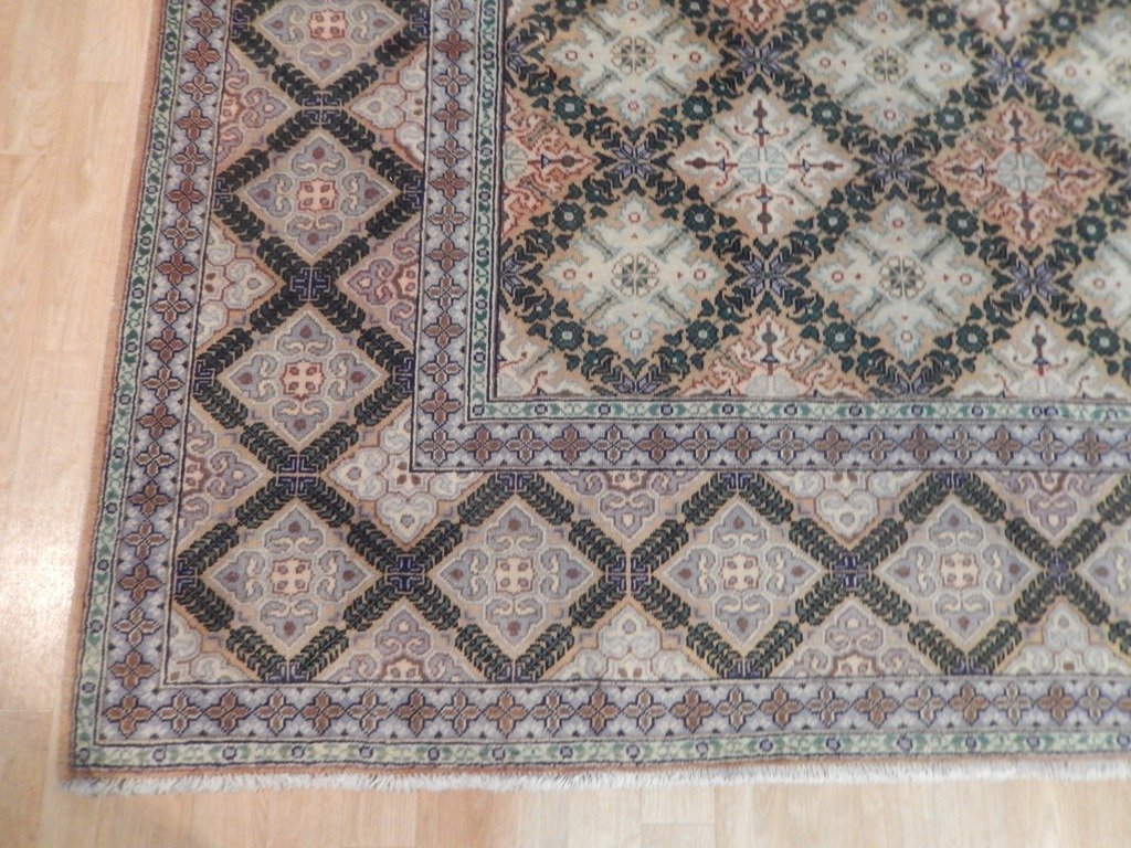 7.9 x 10.9 UNUSUAL Persian Tehran Rug 71952