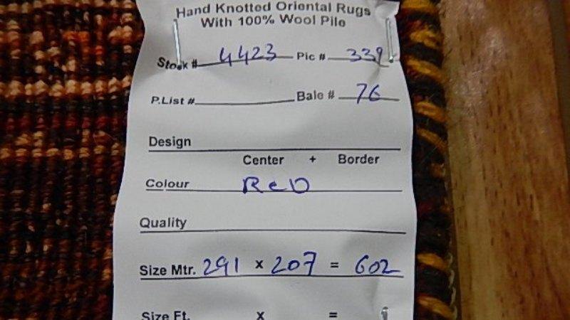 Luxurious 7x10 Authentic Hand Knotted Baluchi Rug - Pakistan - bestrugplace