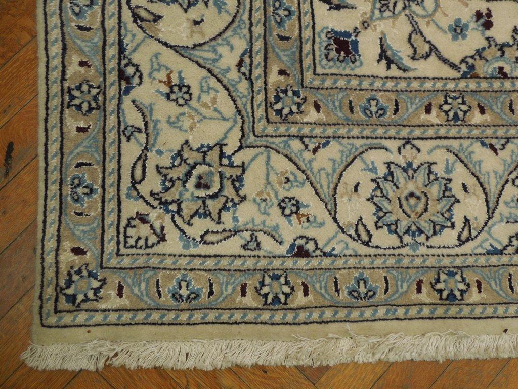 6x10 Authentic Handmade Fine Quality Wool & Silk Persian Nain Rug - Iran - bestrugplace