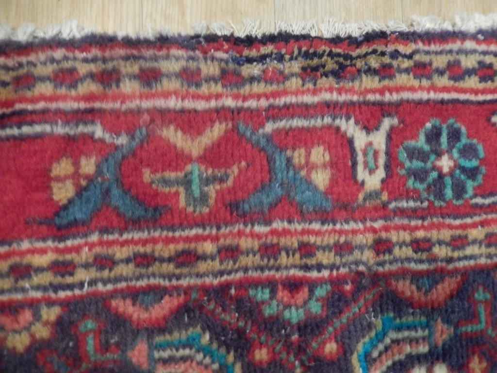 5x14 Authentic Handmade Semi-Antique Persian Tabriz Runner - Iran - bestrugplace