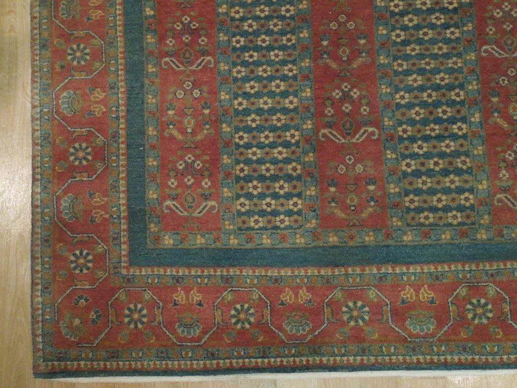 5x6 Fine Vegetable Dyed Chobi Rug - India - bestrugplace