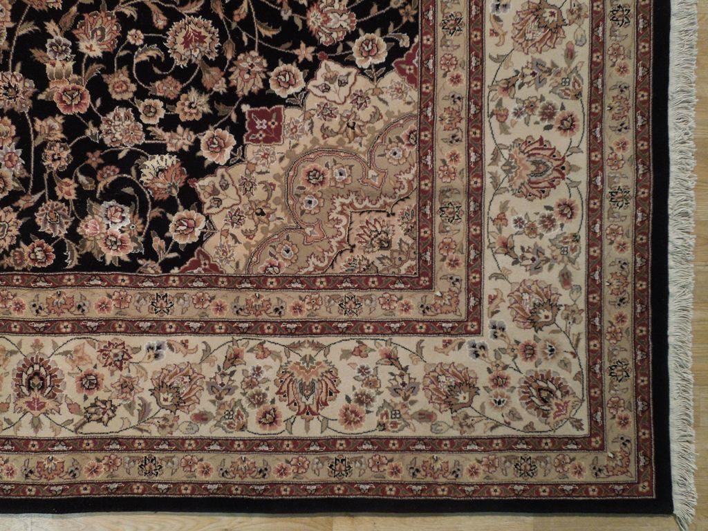 Dazzling 9x12 Authentic Handmade Wool & Silk Fine Quality Rug - China - bestrugplace