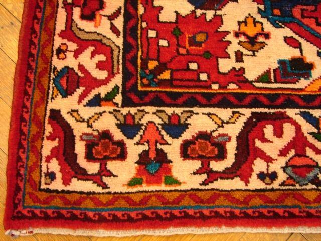 5x10 Authentic Handmade Persian Hamadan Rug-Iran - bestrugplace