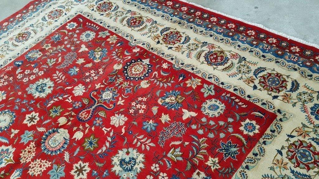10x15 Authentic Hand Knotted Persian Kashan Rug - Iran - bestrugplace