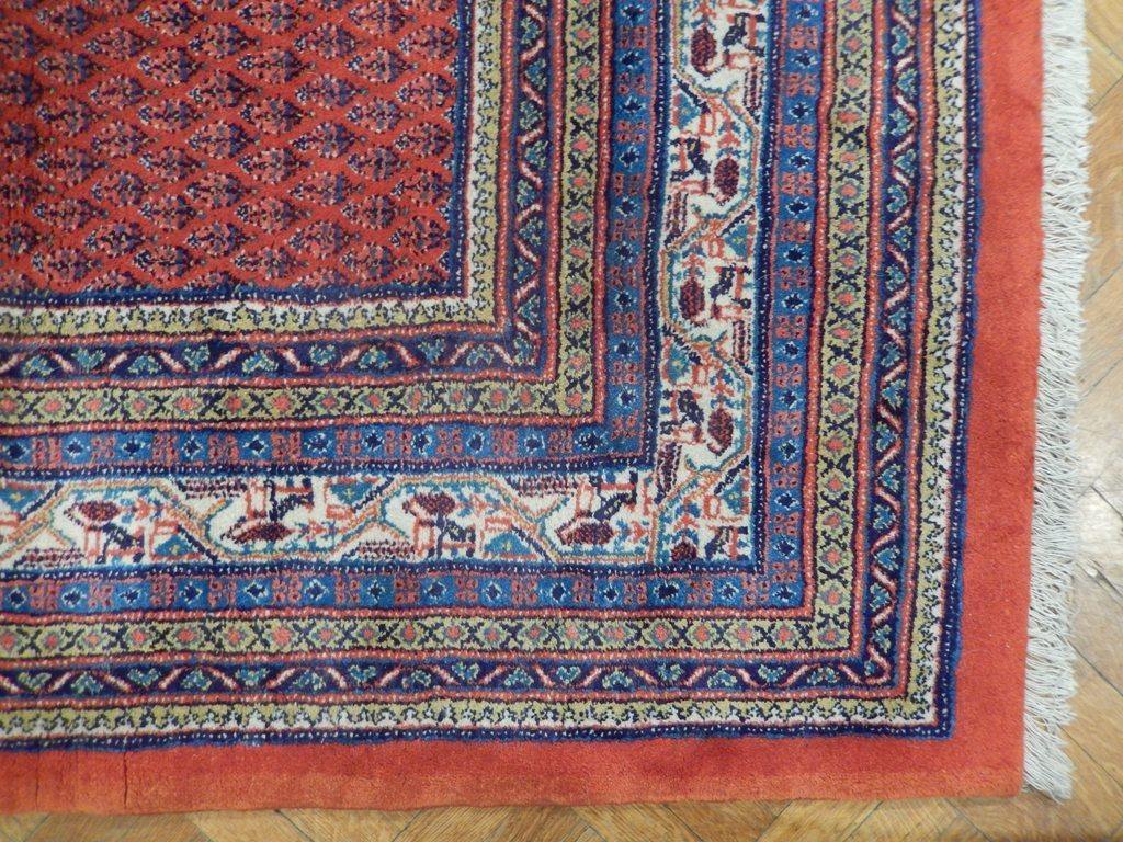 10' x 11' Authentic Hand Knotted Persian Mir Rug - Iran - bestrugplace