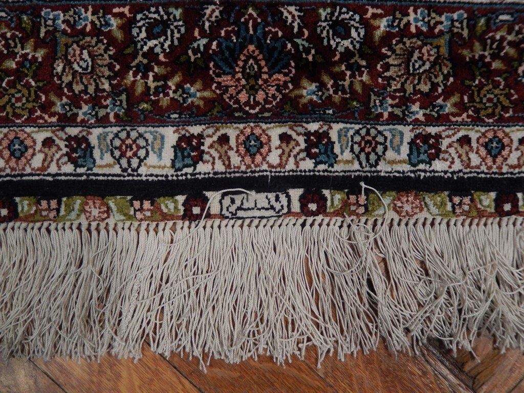 3x4 Authentic Handmade Fine Silk Persian Qum Rug - Iran - bestrugplace