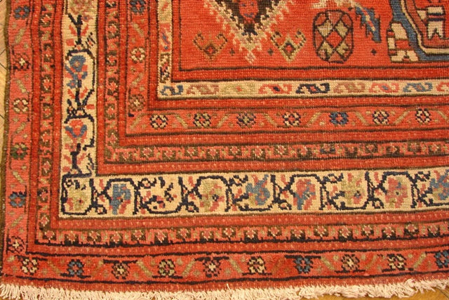 6' x 13' Antique Persian Gallery Rug 14053