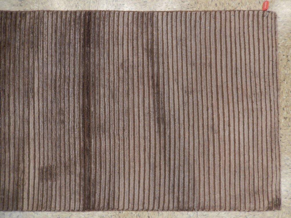3x5 DARK BROWN New Modern Rug - India - bestrugplace