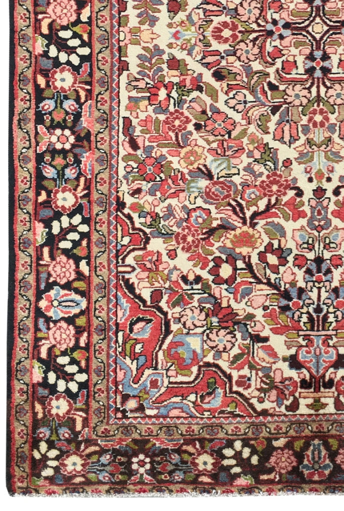 4.11 x 7.9 Multi-Color Persian Borchelu Rug 81622