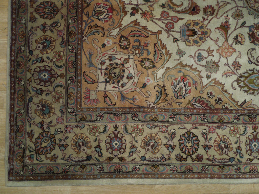 7.6 x 9.5 Fine Persian Tabriz Rug 400 KPSI 79940