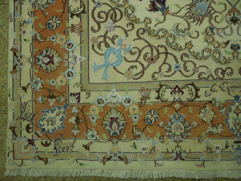 Luxurious 5x7 Authentic Handmade High End Wool&Silk Persian Rug - Iran - bestrugplace