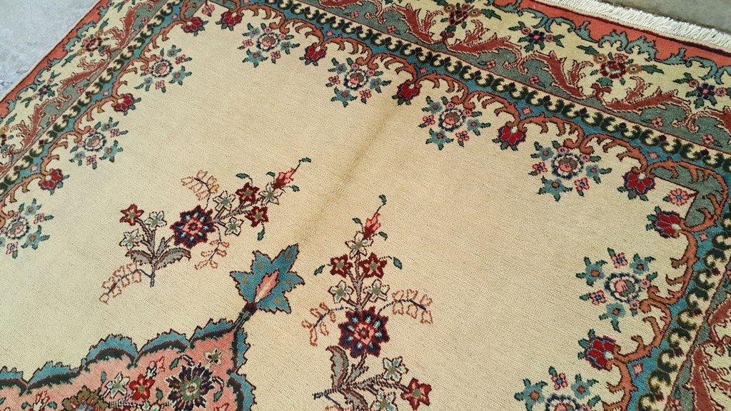 7x11 Authentic Hand Knotted Persian Tabriz Rug - Iran - bestrugplace