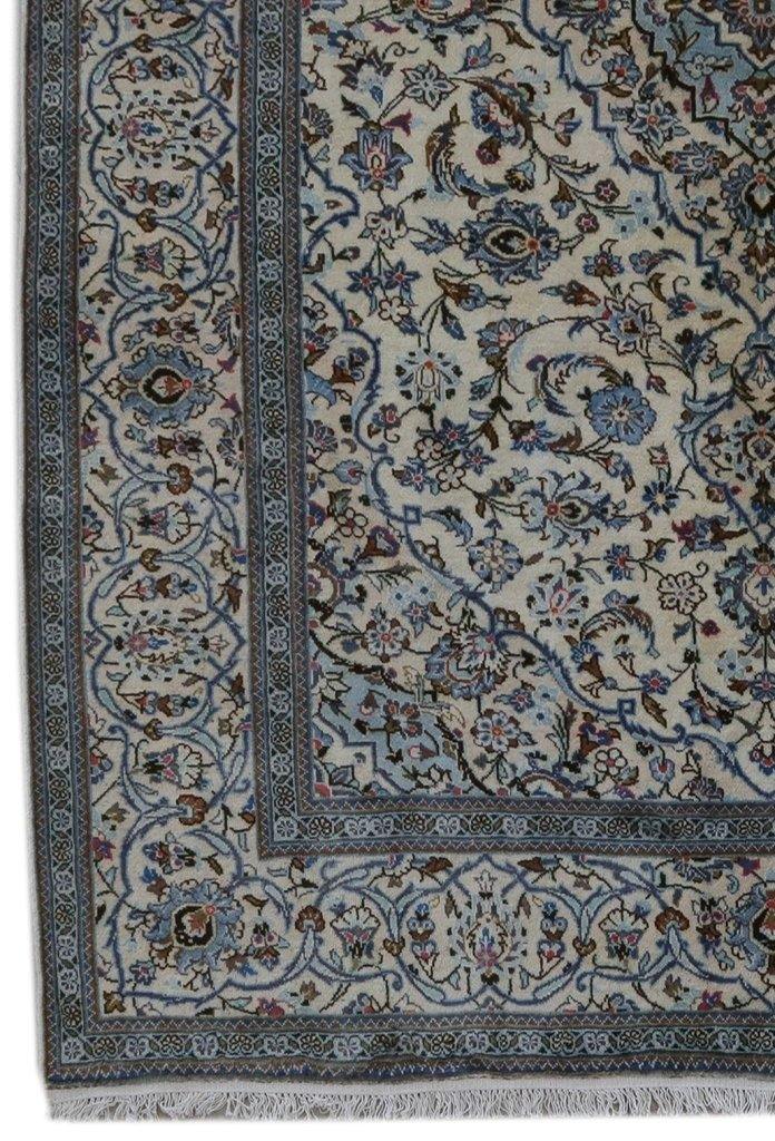 7x10 Authentic Hand-knotted Persian Kashan Rug - Iran - bestrugplace