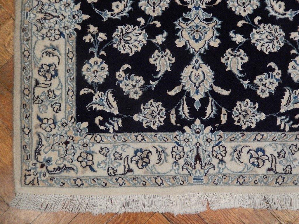 3x4 Authentic Handmade Wool&Silk Persian Nain Rug - Iran - bestrugplace