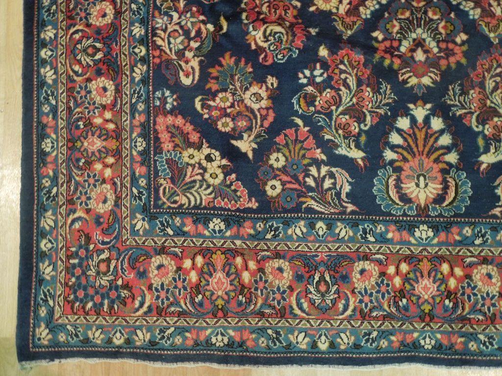 7x10 Authentic Hand Knotted Fine Persian Sarouk Rug - Iran - bestrugplace
