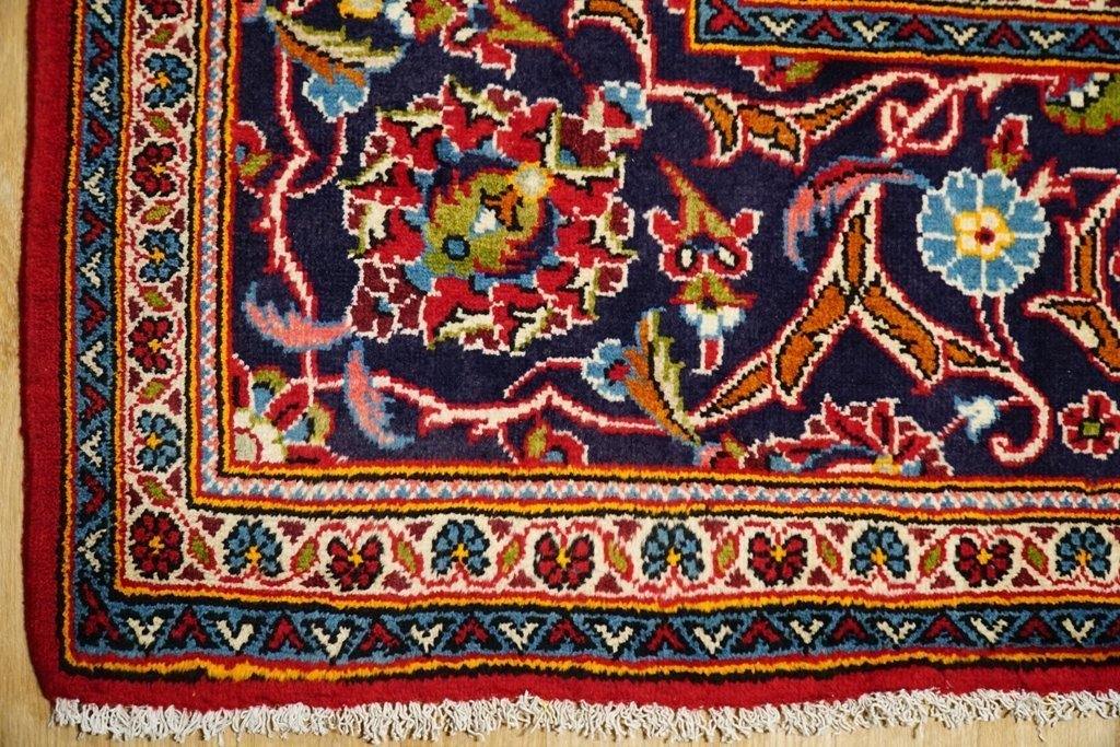 8x11 Authentic Hand Knotted Fine Quality Persian Kashan Rug - Iran - bestrugplace
