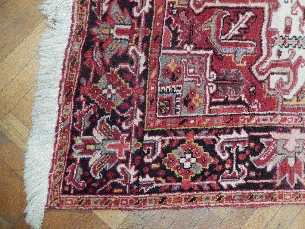 8x12 Authentic Hand Knotted Persian Heriz Rug - Iran - bestrugplace