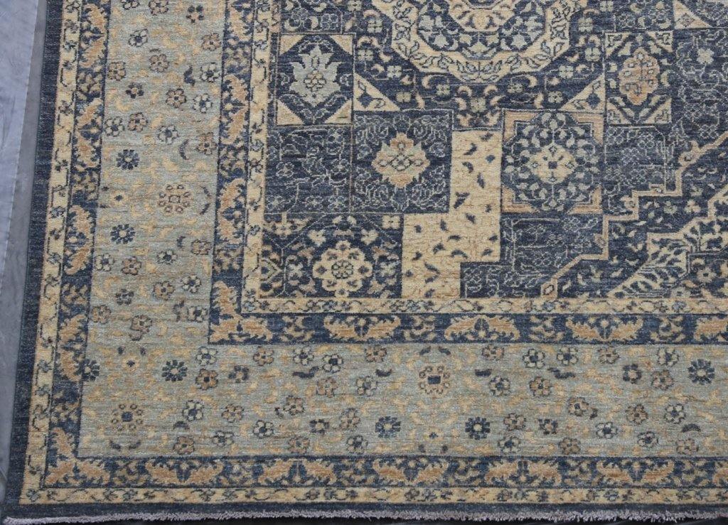 Radiant 9x12 Authentic Hand-Knotted 9/9 Chobi Peshawar Rug - Pakistan - bestrugplace