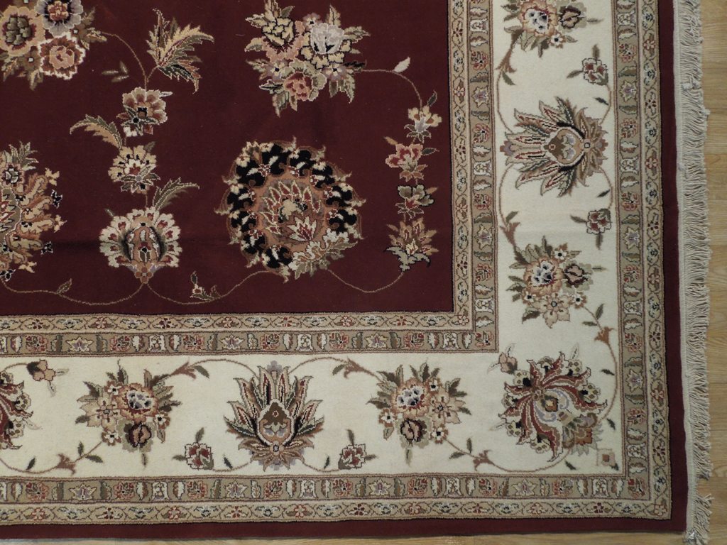 7.9 x 9.9 Fine Wool & Silk Quality Rug Dense Weave 200 KPSI #PIX-18603