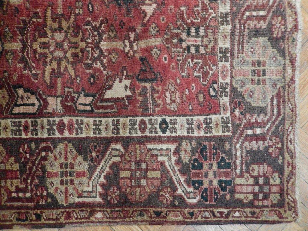 8x11 Antique Persian Heriz Rug - Iran - bestrugplace