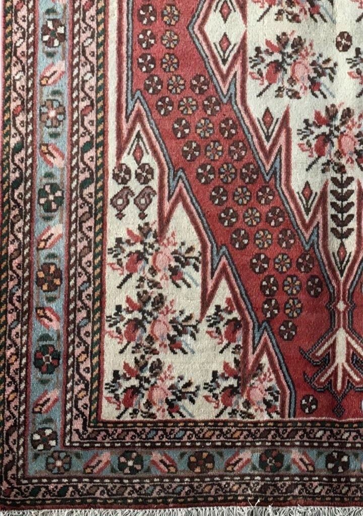 5x6 Authentic Hand-knotted Persian Hamadan Rug - Iran - bestrugplace