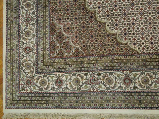 8x11 Tabriz Mahi Wool&Silk Rug - India - bestrugplace