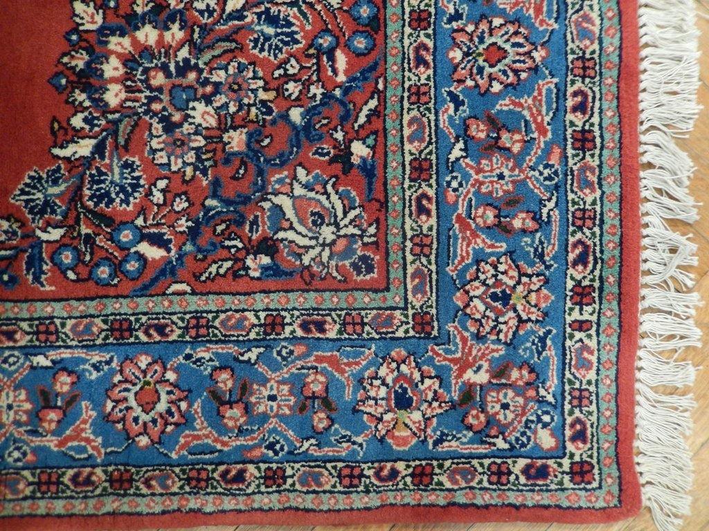 5x7 Authentic Handmade Quality Persian Sarouk Wool Rug - Iran - bestrugplace