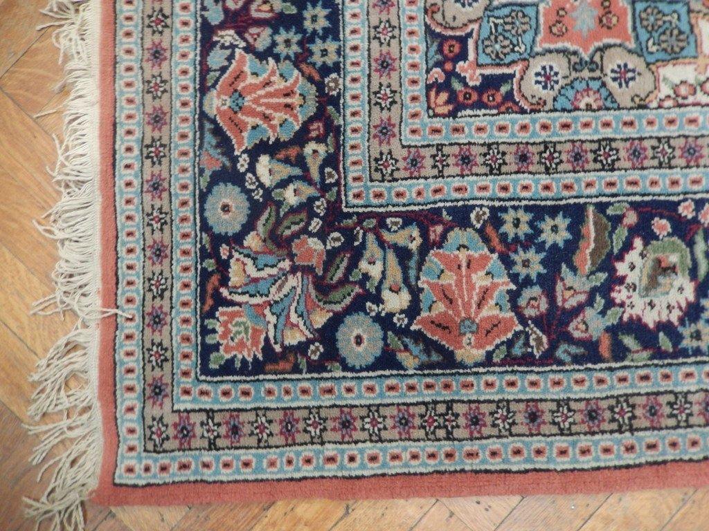 7x11 Authentic Hand Knotted Semi-Antique Persian Sarouk Rug - Iran - bestrugplace