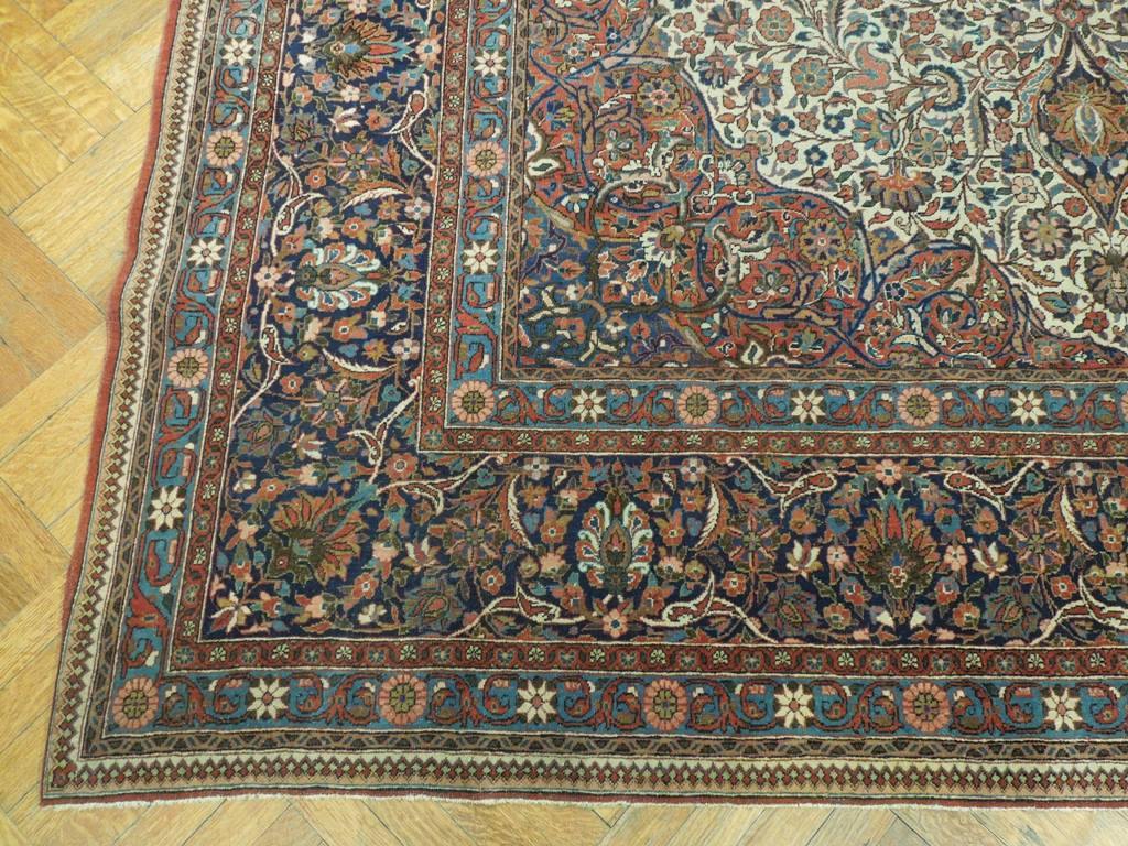 9x12 Authentic Hand Knotted Semi-Antique Persian Rug - Iran - bestrugplace